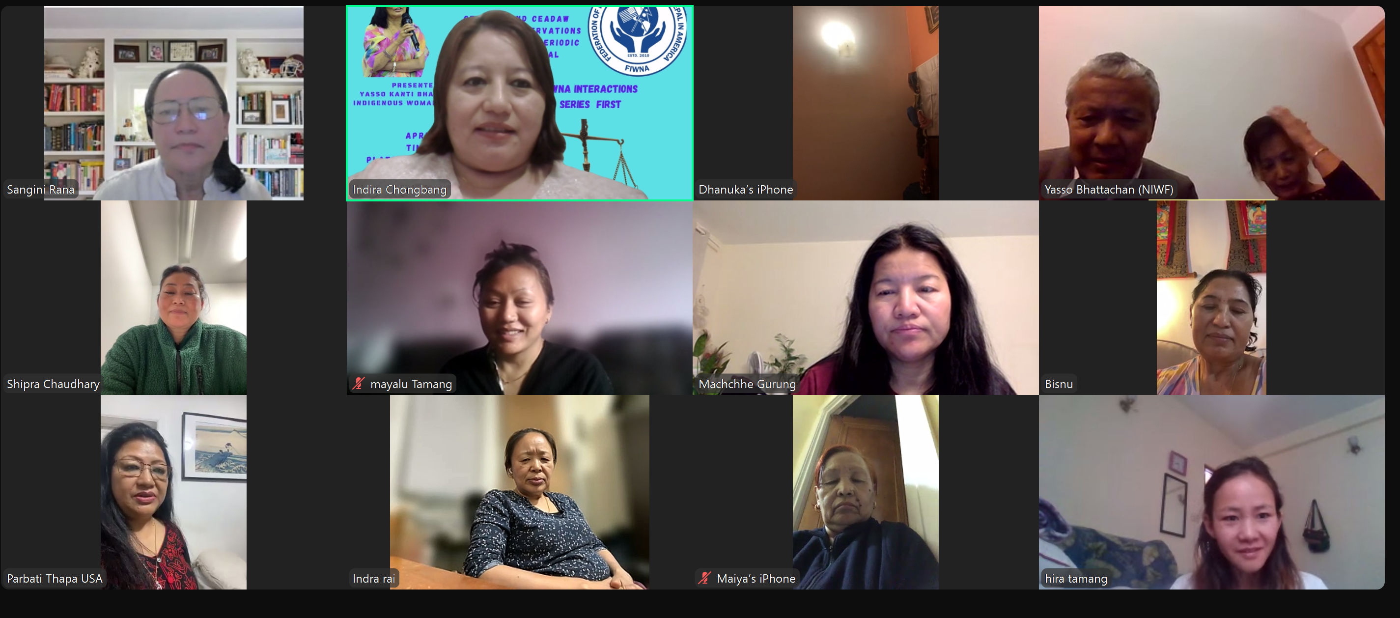 FIWNA Fortnightly Discussion Series 1 — CEDAW and Nepal's 7th Periodic Report